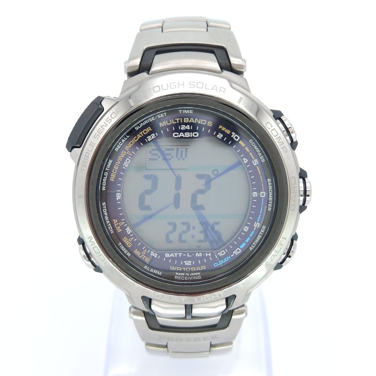 時計 CASIO PROTREK PRX-2000T MANASLU CASIO PROTREK PRX-2000YT MANASLU Solar Titanium Digital
