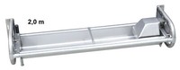 Suevia Flach-Schwenktrog 1,0M + Edelstahl- W.K. - 130.8561
