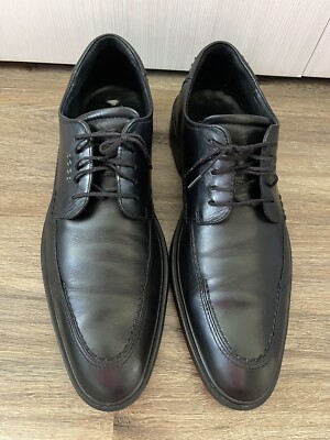 ECCO Mens Dress Shoes Black Leather Lace Up Dress Shoes EU 45 USA 11 ECCO Men main image 3