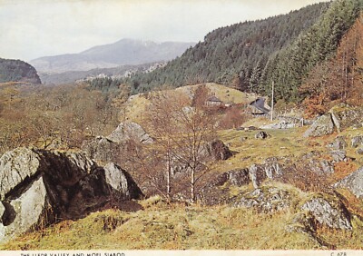 Postkarte Das Lledr-Tal und Moel Siabod Snowdonia Nordwales Meine Ref ZR