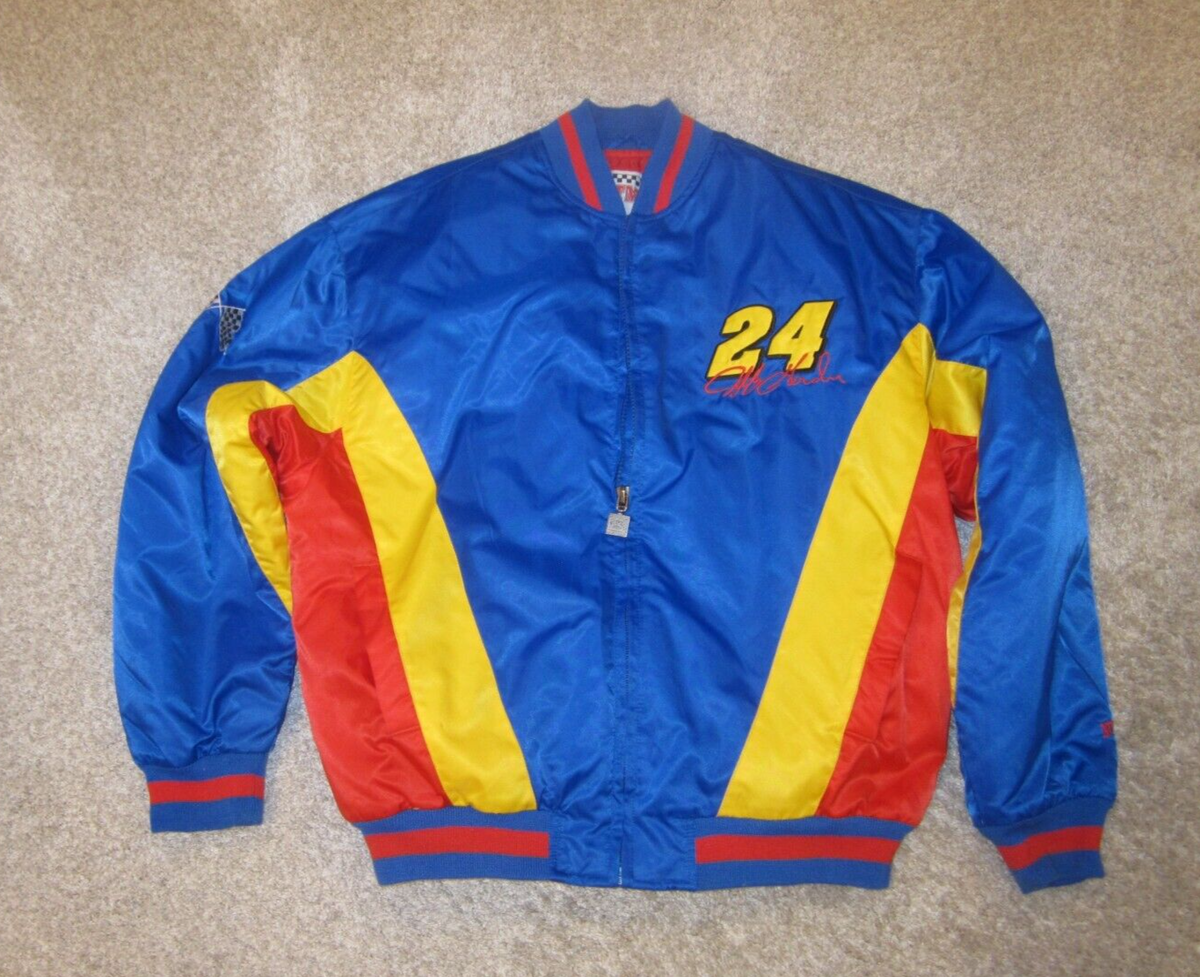 Nascar Jeff Gordon Nutmeg Racing Jacket Mens #24 size M | eBay