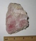 2.8" NATURAL ROUGH RICH PINK ROSE QUARTZ CRYSTAL SOUTH AFRICA ~ 164.8g *A2  (GG) — photo 5
