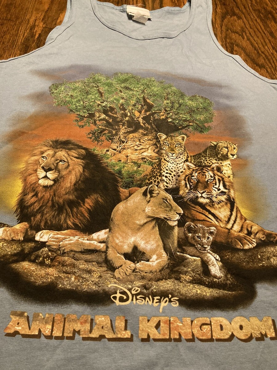 VTG Walt Disney World Animal Kingdom Graphic Tank Top 2XL
