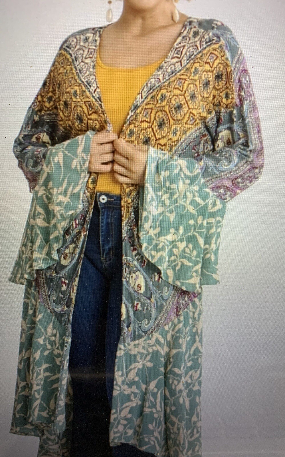 2x 3X Duster Coat Stevie nicks Style 