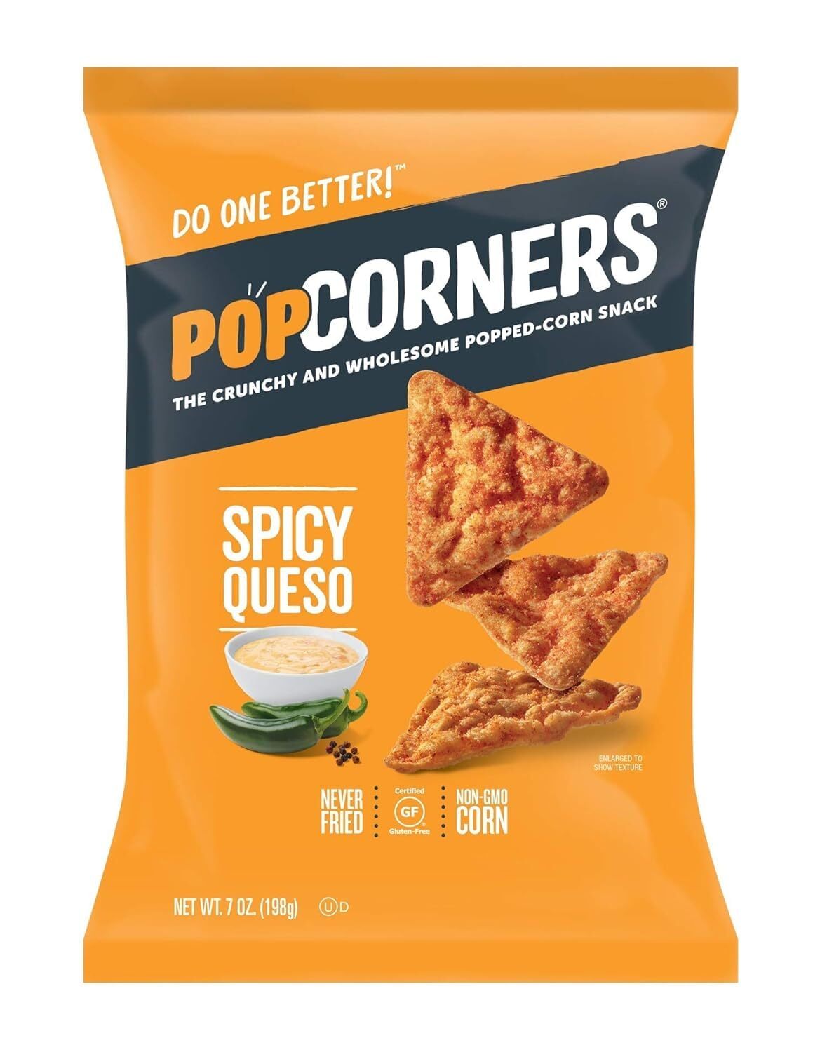Чипсы Popcorners, острый Кесо, 7 унций