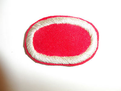 ウィルソン　LONGBOMB　WTF2011LB➕WTF2004X b0937 WWII OSS Oval for Jump Wings Red wool silver Bullion wire