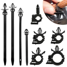 130pcs Car Wire Harness Clips Assortment Set Cable Hose Routing Fasteners 9 Size