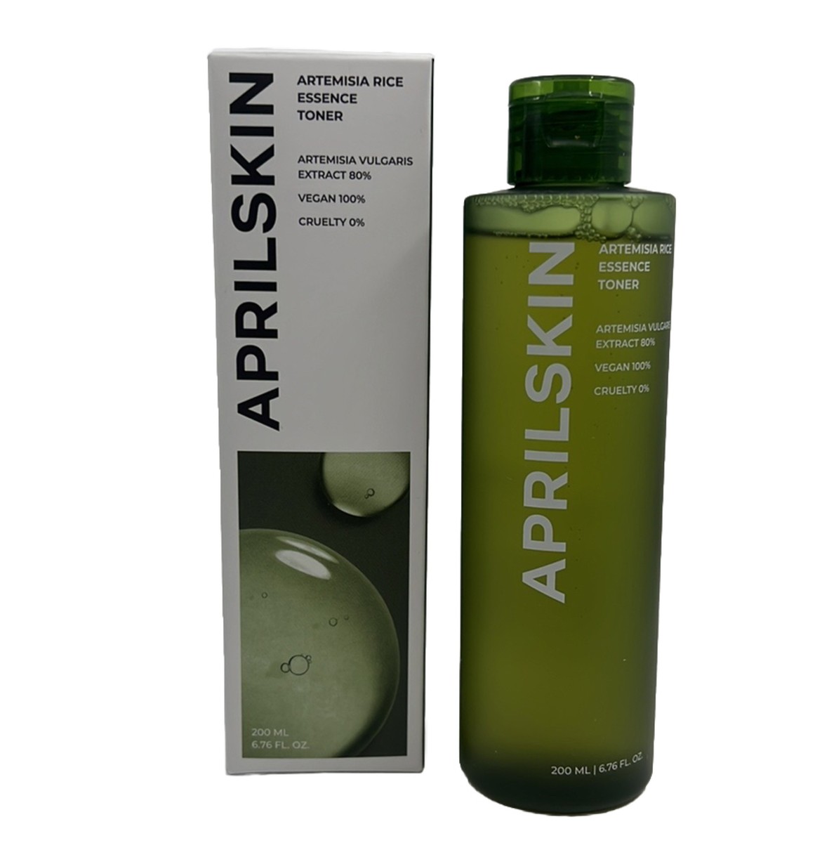 APRILSKIN Artemisia Rice Essence Toner 200ml New Vegan Healthy 