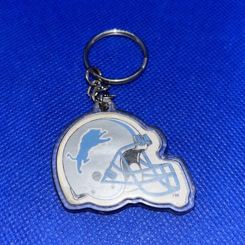 Vintage Detroit Lions NFL Plastic Keychain Key Chain Souvenir - Picture 6 of 7