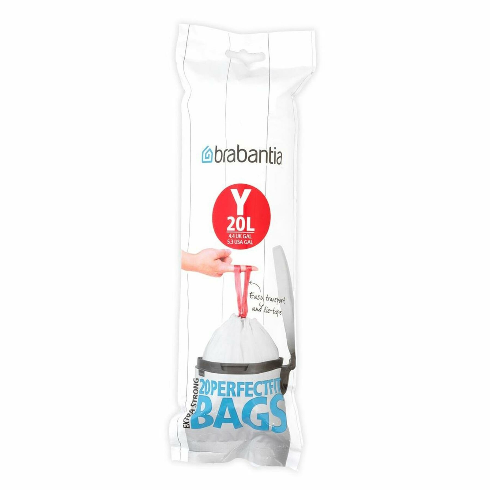 Brabantia PerfectFit Bags - 20L - Code Y (3 Packs)