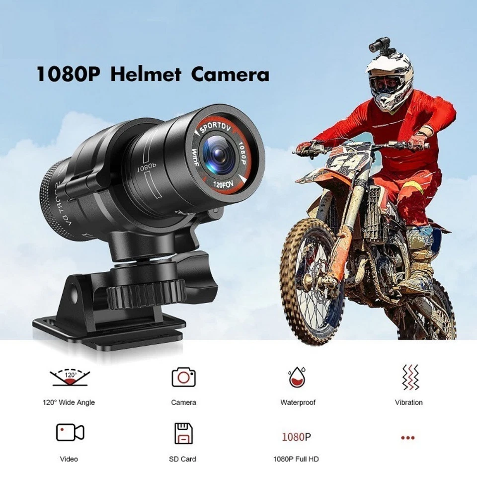 120° Wide Angle Sports Video Action Camera with High-Resolution Video Capture - Image 2 of 4