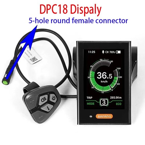 Bafang DPC18 Dispaly And G062 Motor Controller for Ebike Conversion Kit 48V - Picture 13 of 15
