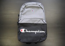 NEW MEN'S CHAMPION CHF1000 MANUSCRIPT SCHOOL BAG BACKPACK HEATHER GREY