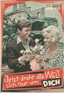 Jetzt dreht die Welt sich nur um Dich 1964 Kino Neues Film Programm  Gitte
