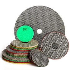 3/4/5/6 inch Diamond Polishing Backing Pad for Marble Stone Quartz Tiles Floor