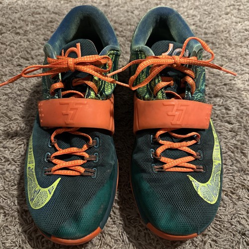 Size 11 Nike KD 7 Weatherman 653996-303 Basketball Shoes Kevin Durant NBA - Picture 2 of 6