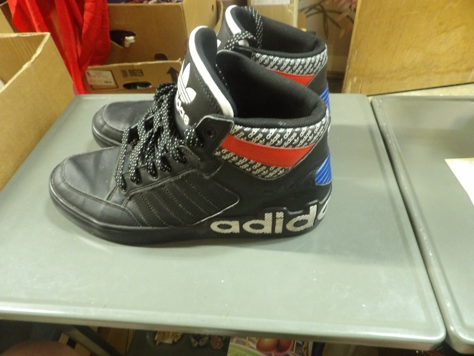 Size 10 - adidas Hard Court High Overbranding for sale online | eBay