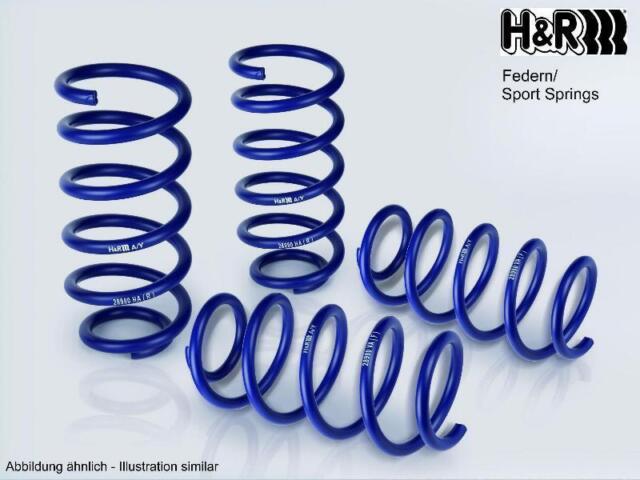 H&R Lowering Springs Also for Audi A3 8P1 1.2 TSI 30-35 MM