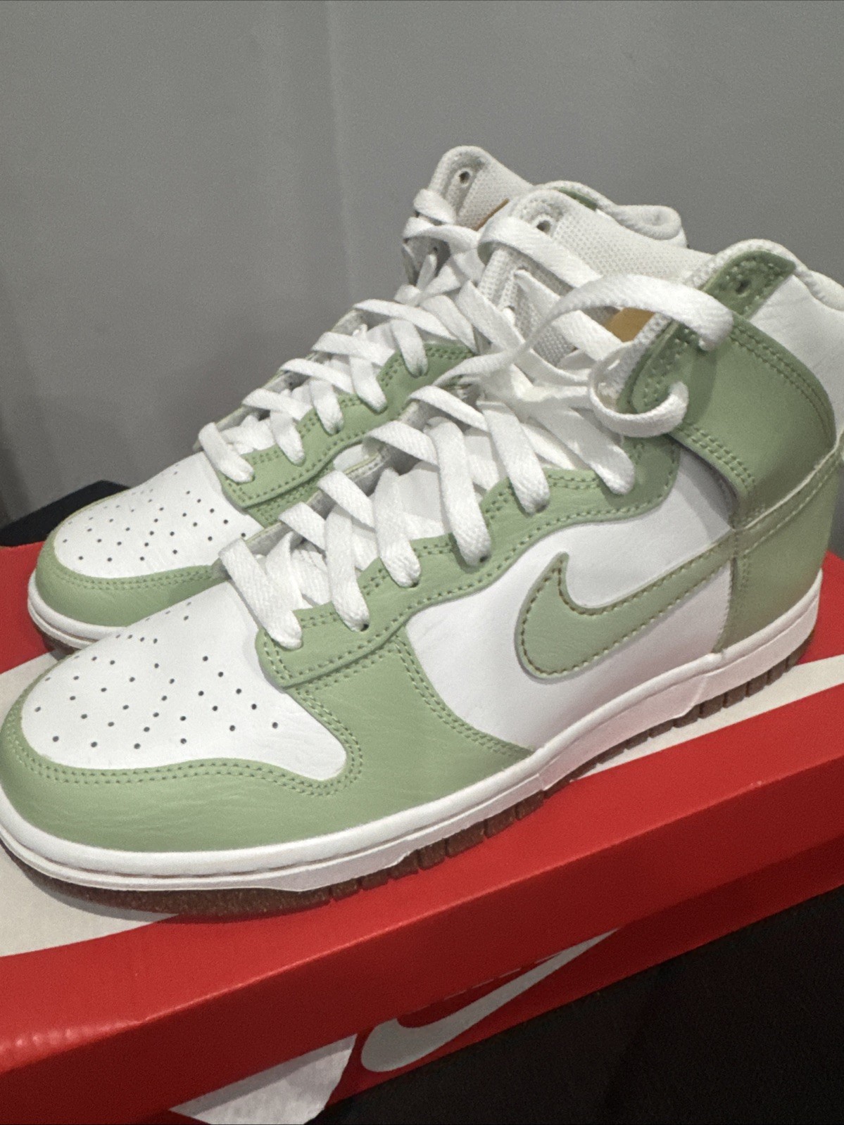 Size 8.5- Nike Dunk SE High Inspected By Swoosh
