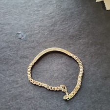 Sterling Silver Box chain bracelet 