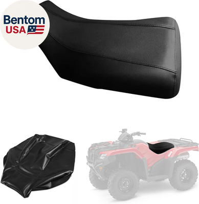 #ad #ad ATV Seat Cover Compatible with 2007 2012 Honda Rancher 420 Heavy Duty Leather S $38.11