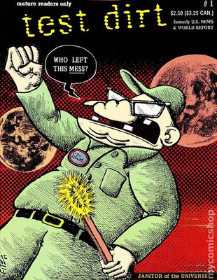 #ad Test Dirt #1 VG 1991 Stock Image Low Grade $4.20