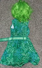 Inside Out 'Disgust' Costume Girls 5 years