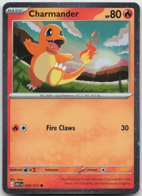 Charmander - (Cosmos Holo) Common Fire Miscellaneous Cards & Products 020/217 LP