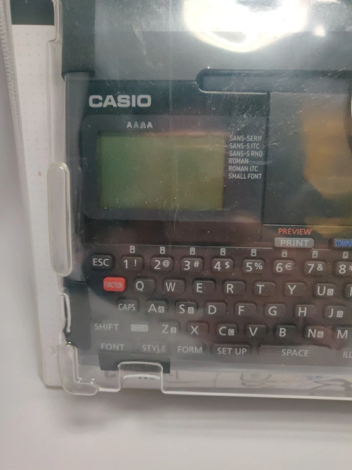 New Casio CW-K85-L Disc Title Printer Compact Disc CD DVD Printer Sealed Package - Image 3 of 4