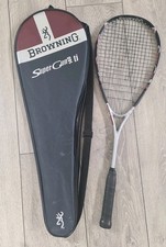 Browning Super Gun 140 Ti Squash Racket + Carry Case VGC