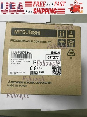 Mitsubishi FX3G-60MR/ES-A Programmable Controller New FX3G60MR/ESA US Free TAX