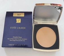 Estee Lauder Double Wear Stay In Place Matte Powder Foundation 3W1 Tawny 0.42 oz