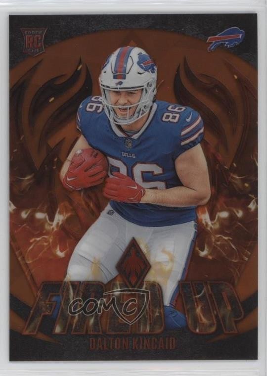 2023 Panini Phoenix Fired Up Orange 15/75 Dalton Kincaid #FU-20 Rookie RC 1j30