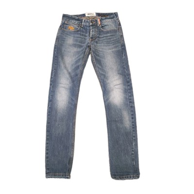 Superdry Jeans Herren W28 L32 Copperfill Loose Classic Knopfleiste Denim Hose