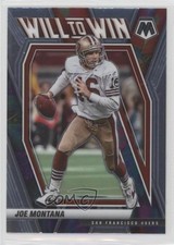 2021 Panini Mosaic Will to Win Joe Montana #WW-16 HOF 00jz