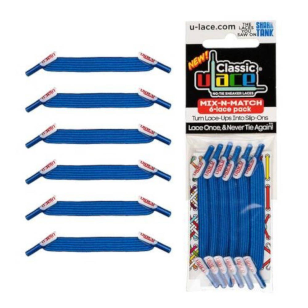 Lacci per Scarpe U-Lace Mix-n-Match Laces Bright Blue