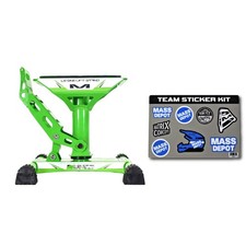 Matrix Concepts LS-ONE Lift Stand /Mass Depot Sticker Pack - Green
