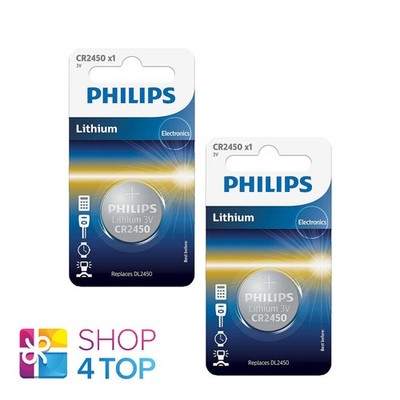 10 Piles Bouton CR2450 VARTA Lithium 3V - À Souder - Destockage Neuf