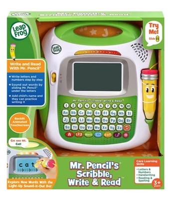 LeapFrog Mr. Pencil's Scribble, Write & Read Baby and Toddler Toys NEW