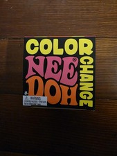 Nee Doh Color Change Squish Stress Ball Sealed New In Box Authentic