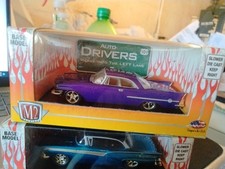 M2 Machines Auto-drivers R06 1957 Chrysler 300c Purple Chrome Torque Thrust