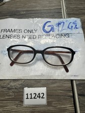 Vintage GIORGIO ARMANI 2016 227 Tortoise Round Eyeglasses frames Italy Rare