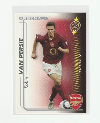 2005-06 MAGIC BOX INT PREMIER LEAGUE SHOOT OUT [ ROBIN VAN PERSIE ] ARSENAL