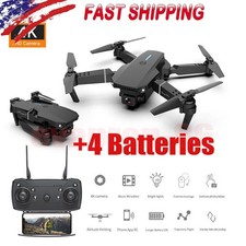 Drone 2026 4K HD Dual Camera WiFi FPV RC Foldable Quadcopter Remote With Screen