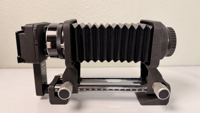 Nikon PB-5 Bellows Focusing Attachment w/ Slide Copying Adapter Made in Japan