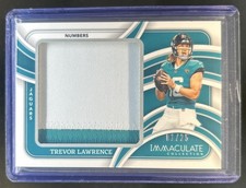 2024 Panini Impeccable Trevor Lawrence Immense Patch Silver #/25 Jaguars