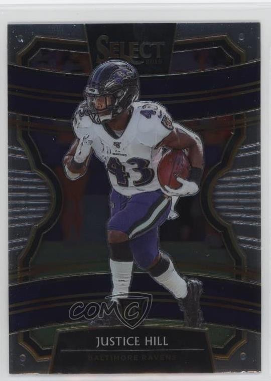 2019 Panini Select Concourse Justice Hill #28 wd9