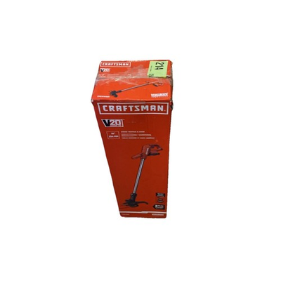 #ad #ad 10quot; String Trimmer amp; Edger Craftsman V 20 battery and Charger included $38.98