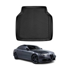 Kofferraummatte Kofferraumwanne für Alfa Romeo Giulia 2015-2026 Gummi TPE