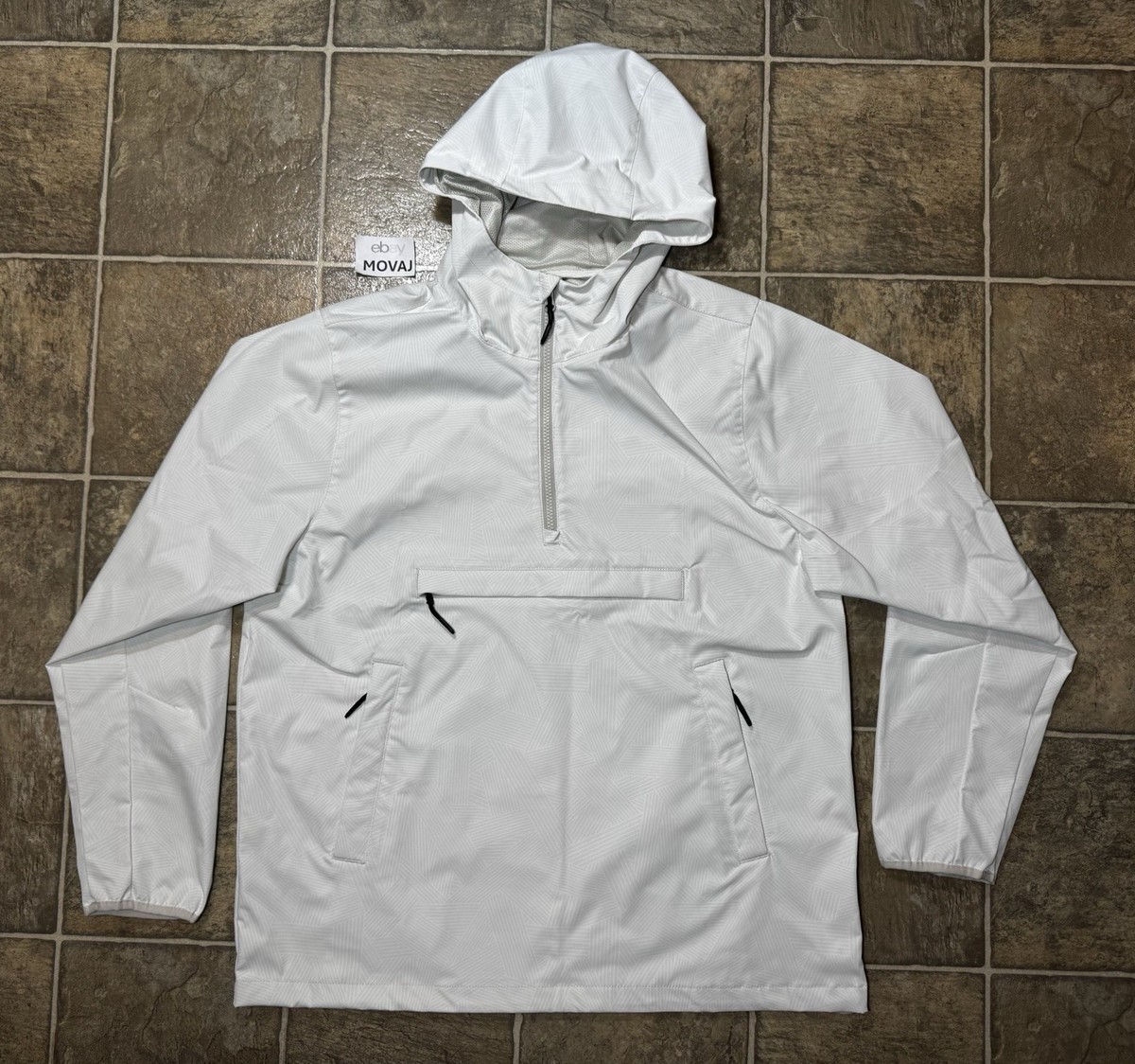 Nike Golf Unscripted Repel Anorak Jacket White Men's Size Small